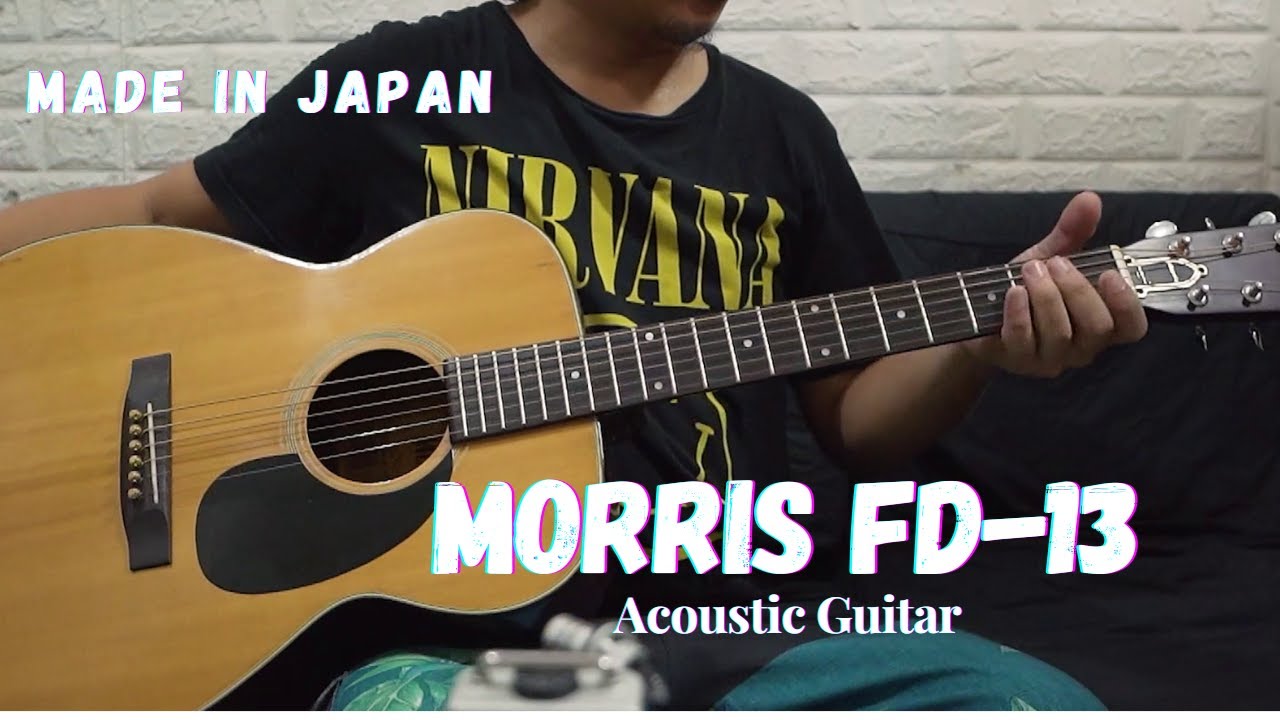 1974 Morris FD-13 Acoustic Guitar Vintage Made in Japan - YouTube