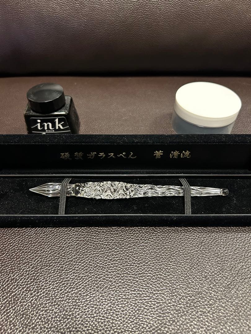 【美品】ガラスペン　菅清流　高級ペン ガラスペン 菅清流 高級ペン ガラスペンのオンラインショップ | ガラス