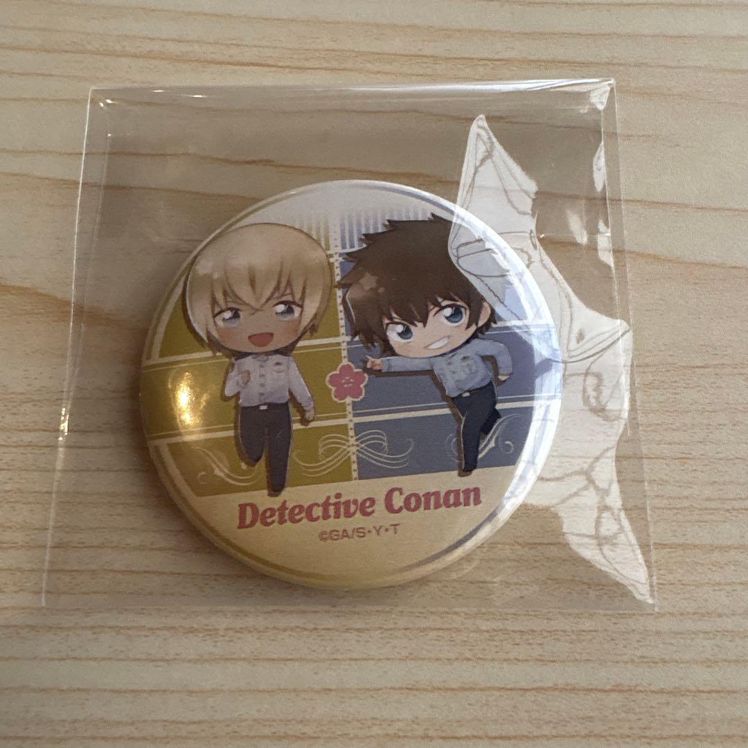 降谷零　松田陣平 名探偵コナン デフォルメ 安室透　警察学校　缶バッジ 降谷零 松田陣平 名探偵コナン デフォルメ 安室透 警察学校 缶バッジ
